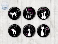 Motiv-Cabochons 1669 10mm (12 Stk)